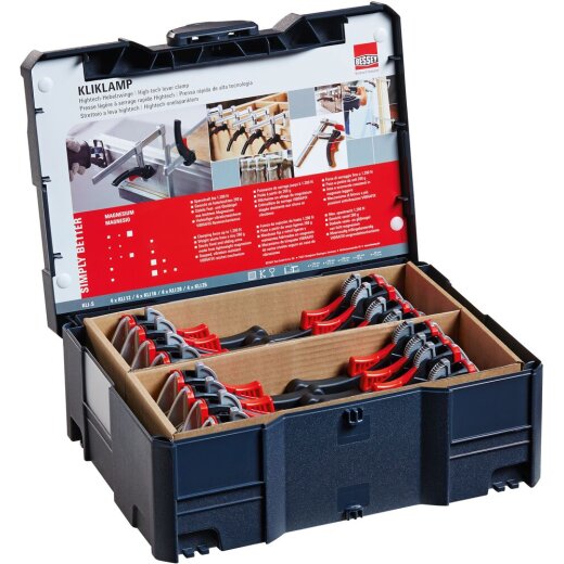 Bessey "KLI-S" Hightech-Hebelzwinge KliKlamp Systainer KLI-S