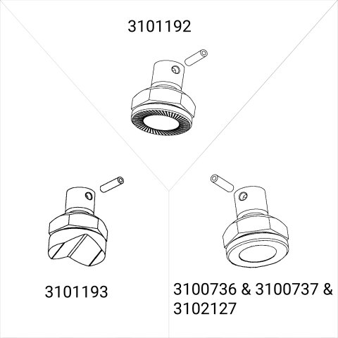 Bessey Spezialdruckplatte, mit Riffelung (+Spannstift)