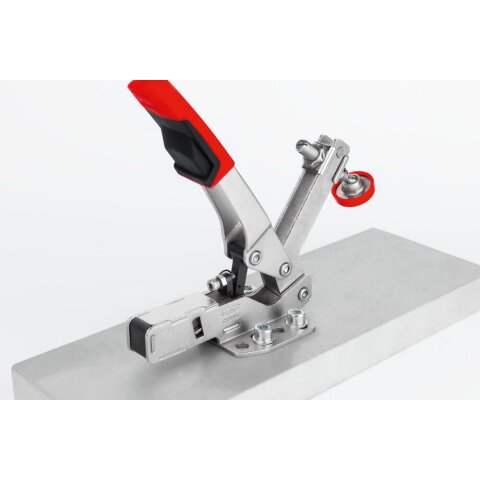Bessey "STC-VH50" Senkrechtspanner mit offenem Arm und waagrechter Grundplatte STC-VH EN