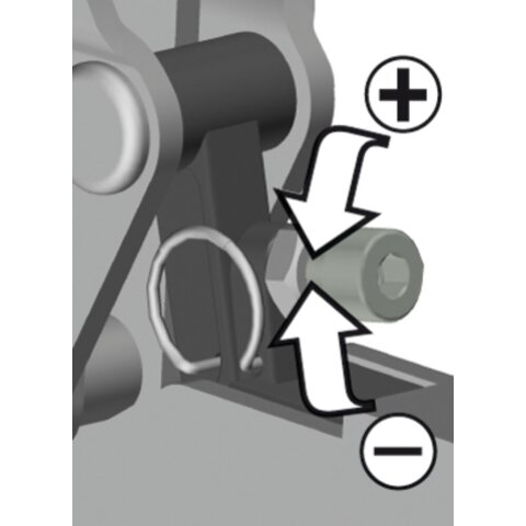 Bessey "STC-HH70SB" Waagrechtspanner mit offenem Arm und waagrechter Grundplatte STC-HH