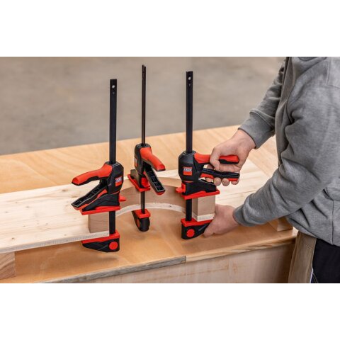 Bessey 110x40mm "EZ360S-11SET" Einhandzwinge mit drehbarem Griff