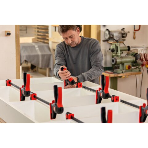 Bessey 150x60mm "EZ360M-15" Einhandzwinge mit drehbarem Griff EZ360