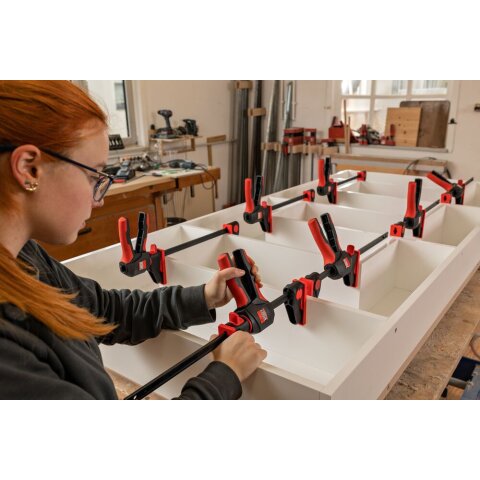Bessey 150x60mm "EZ360M-15" One-handed clamp with rotating handle