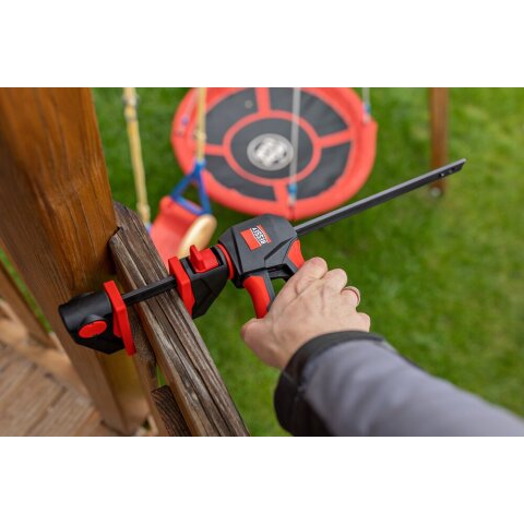 Bessey 300x60mm "EZ360M-30" Einhandzwinge mit drehbarem Griff EZ360