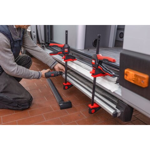 Bessey 450x80mm "EZ360-45" Einhandzwinge mit drehbarem Griff EZ360 EN