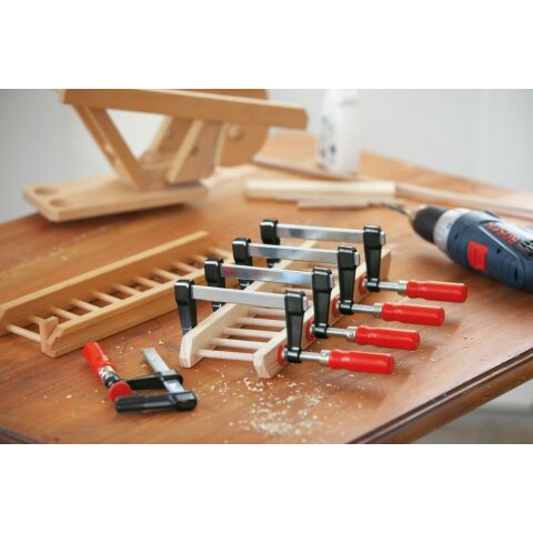 Bessey 200x80mm "LM20/8" Druckguss-Schraubzwinge LM EN