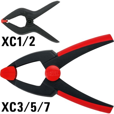 Bessey 50x50mm "XC5" Federzwinge Clippix XC EN