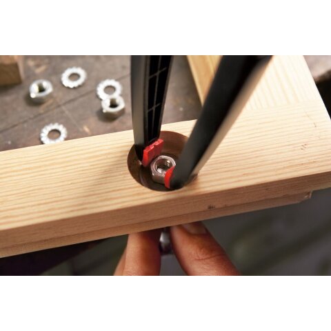 Bessey 55x60mm "XCL2" Federzwinge Clippix XCL, lang und spitz