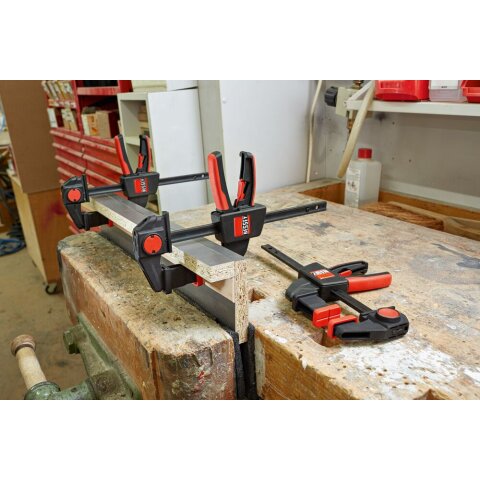 Bessey 150x60mm "EZR15SET" Einhand-Tischzwinge für Führungsschienen EZR