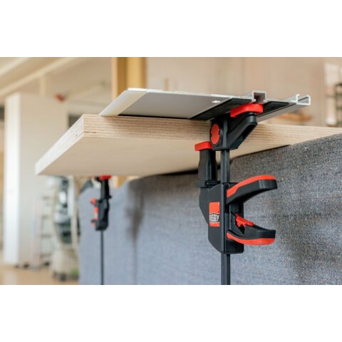 Bessey 150x60mm "EZR15SET" Einhand-Tischzwinge für Führungsschienen EZR