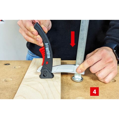 Bessey 150x80mm "TW20-15-8KLI-SET" Spannelement für Multifunktionstische TW-KLI EN