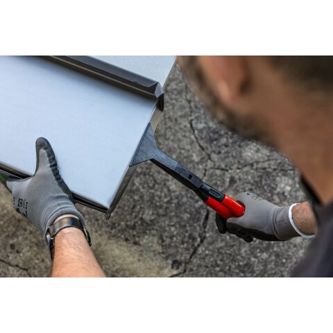 Bessey "D351-60-P" Falzzange, PVC-beschichtete Griffe