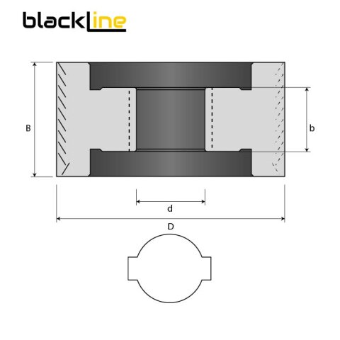 AKE 125mm diamond (PCD) Pre milling cutter...