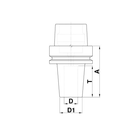 Aigner 12mm Shrink chuck HSK-E 63 "C815" 12x75mm
