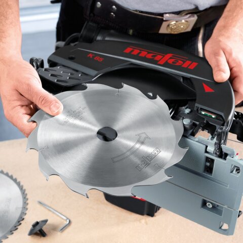 Mafell K 85 hand circular saw in the L-MAX 91E702 + Guide track L
