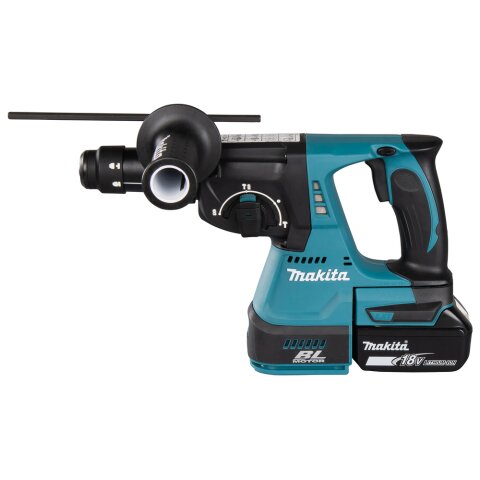 Makita DHR243RT3J Akku-Kombihammer 13mm Bohrfutter 18V / 5,0 Ah, 3 Akkus + Ladegerät im MAKPAC