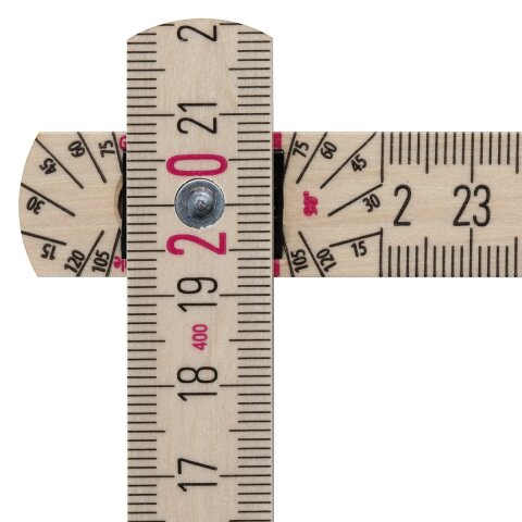 Stabila Holz-Gliedermaßstab Type 407 N, 2 m