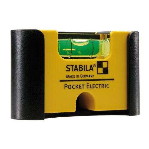 Stabila Wasserwaage Pocket Electric, 7 cm, mit...