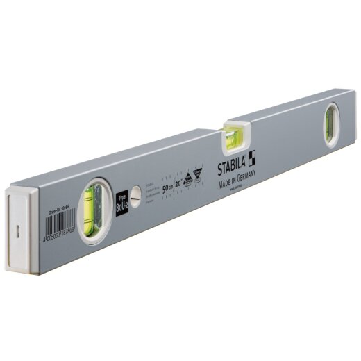 Stabila Wasserwaage Type 80 U-2, 50 cm EN