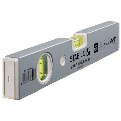 Stabila Wasserwaage Type 80 U, 30 cm EN
