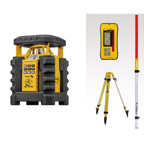 Stabila Rotationslaser LAR 350, 9-teiliges Set