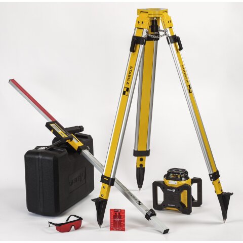 Stabila Rotationslaser LAR 160, 7-teiliges Set