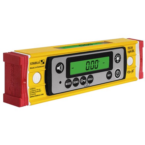 Stabila Elektronik-Wasserwaage TECH 196 DL, 23 cm EN