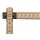 Stabila Holz-Gliedermaßstab Type 507 N, 2 m, naturfarben