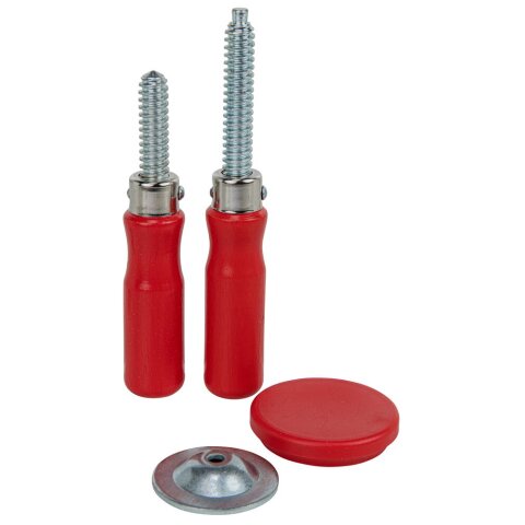 Bessey Spindel-Set TFM (2 unterschiedl. Spindeln,...