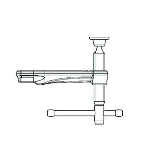 Bessey Gleitbügel kpl. m. Knebelgriff GZ30 (Auslad. 140 mm)