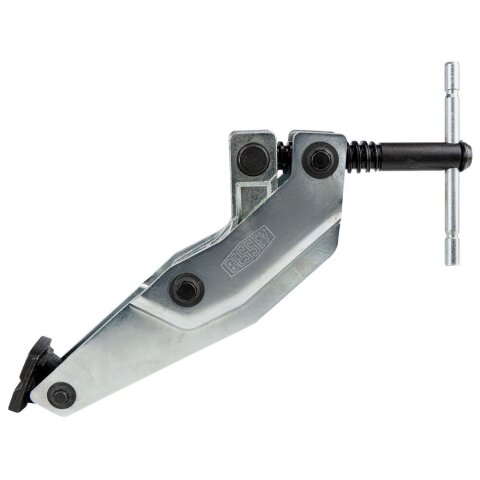 Bessey Gleitbügel kpl. GRA (Auslad. 120 mm)