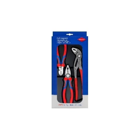 Knipex Bestseller-Paket 1 x 03 02 180, 1 x 70 02 160, 1 x...