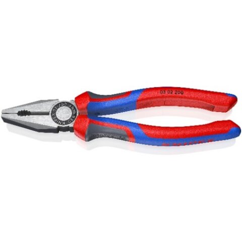 Knipex Kombizange mit Comfort-Griffen schwarz...