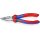 Knipex Spitz-Kombizange mit Comfort-Griffen schwarz atramentiert poliert 185 mm Schneide mit Facette