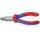 Knipex Flachzange mit Comfort-Griffen schwarz atramentiert poliert flache Backen 160 mm