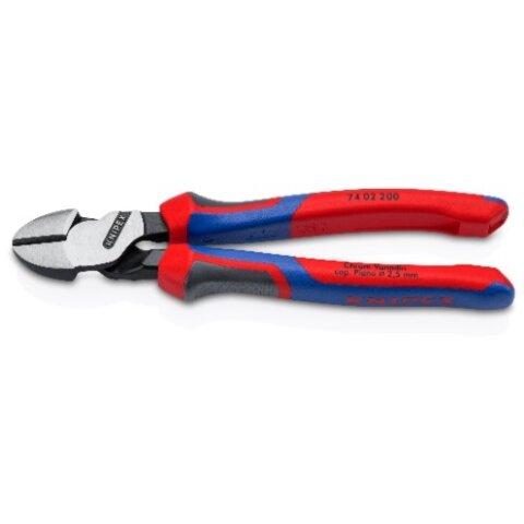 Knipex Kraft-Seitenschneider mit Comfort-Griffen schwarz...