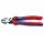 Knipex Kraft-Seitenschneider mit Comfort-Griffen schwarz atramentiert poliert 200 mm Schneide mit Facette