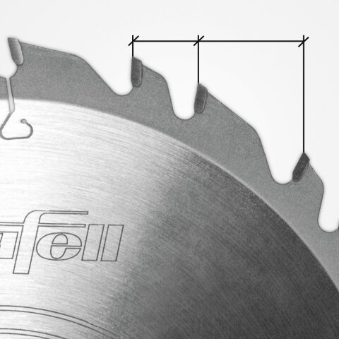 Mafell 280mm Kreissägeblatt "KSB-WU 280 GT HW" 280x2,80/1,80x30mm Z28-7 3WZ/FZ