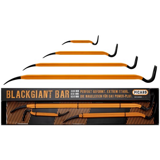 Picard Nageleisen BlackGiant® Bar | Länge=1210 mm | 0004690-121