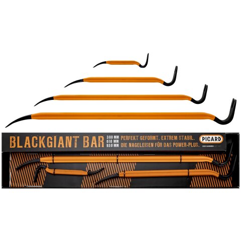 Picard Nageleisen BlackGiant&reg; Bar/Set aus 3...