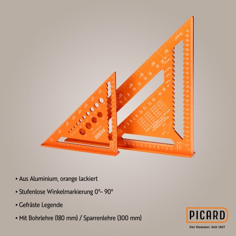 Picard Mess- und Anreißwerkzeuge | Länge=430 mm | 0071520-300