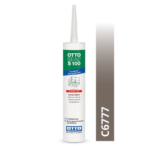 Otto Silikon fango C6777 glänzend "OTTOSEAL® S100" Premium 300 ml Kartusche #1 - MHD 01/2026