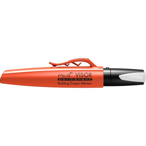 Pica Visor Permanent Building Crayon Marker white | 990/52