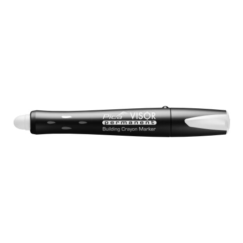 Pica Visor Permanent Building Crayon Marker white | 990/52