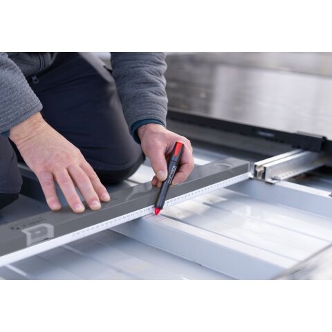 Pica Visor Permanent Building Crayon Marker white | 990/52
