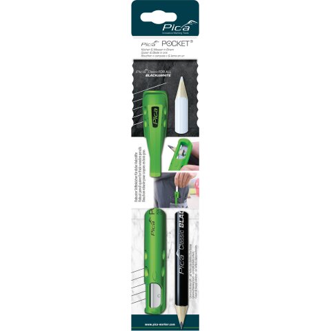 Pica Pocket Quiver &amp; Sharpener in One with Black...