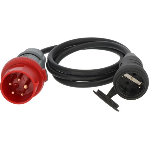Adapter-Leitung 1.5m H07RN-F3G1.5 Stecker CEE400V/16A -...