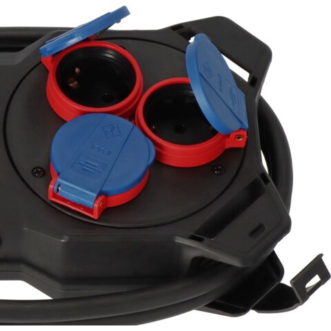 Brennenstuhl Stromstation CEE400V/16A, 3x230V/16A 2m H07RN-F5G2.5 <IP44> - 1151610020