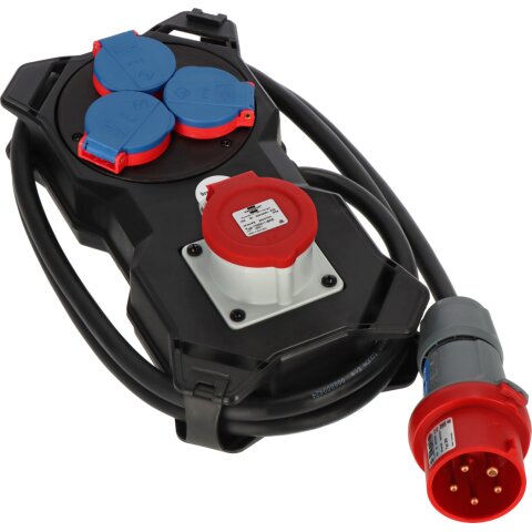 Stromstation CEE400V/16A, 3x230V/16A 2m H07RN-F5G2.5...