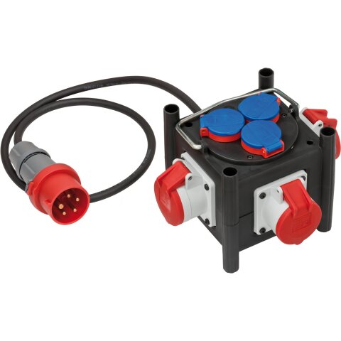Brennenstuhl kompakter Stromverteiler BSV 3 MINI/ TPE 1m...
